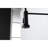Commercial Kitchen Faucets In Matte Black With Pull Out , Stainless Steel Finish Faucet 3 Sink Water