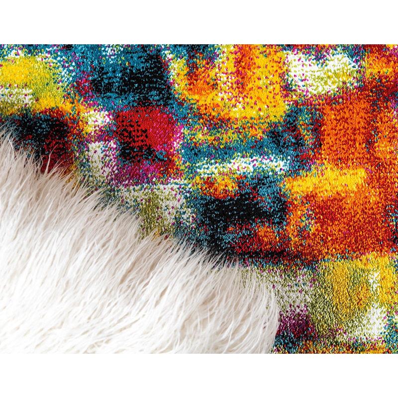 Tanguay Abstract Indoor Rug, Rectangle 3'3" x 5'3"