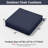 Outdoor Chair Seat Cushions，Water-Resistant Patio Chair Cushions With Handle And Non-Slip Bottom-392084180-392084005