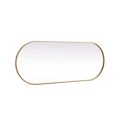 Elington Metal Oval Mirror