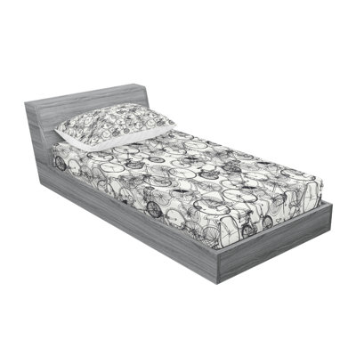 Microfiber Abstract Sheet Set