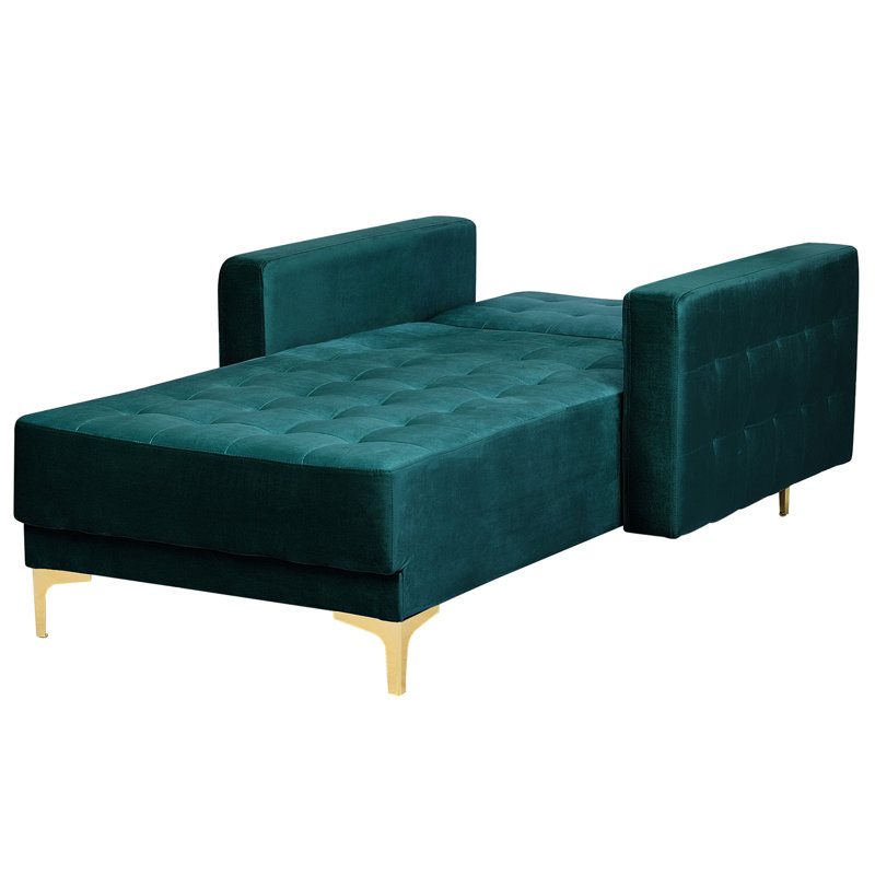 Cherry Chaise Lounge, Emerald Green