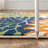 Alsaedi Floral Green/Blue/Orange Indoor/Outdoor Area Rug-1584403846