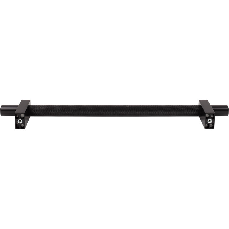 Larkin 3 Knurled Center Appliance Pull, 12", Matte Black