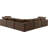 Isshak Velvet L-Shaped Sectional Reversible-87141433