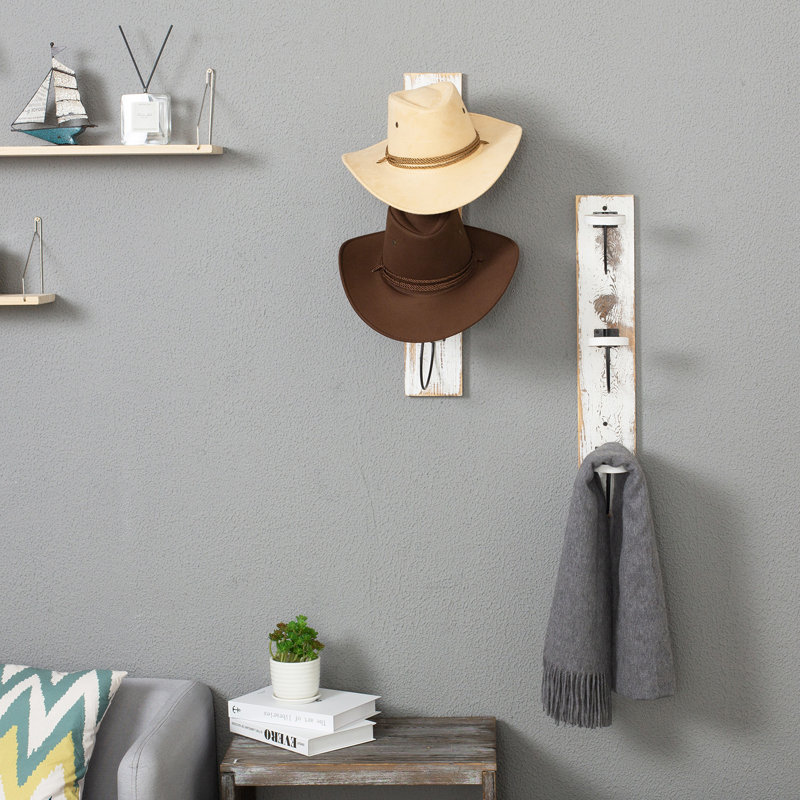 Portemanteaux mural Rosko, White