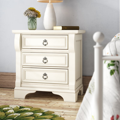 Dunham 3 Drawer Nightstand by Laurel Foundry Modern Farmhouse