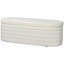 Banc de rangement avec repose-pieds HOMcom