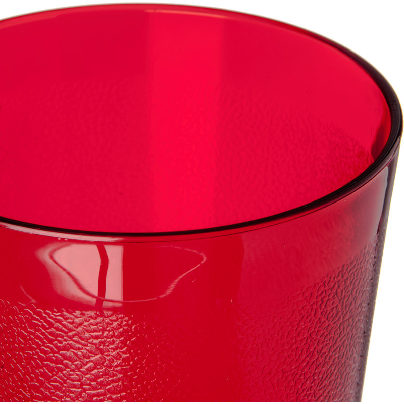 Verre à boire en plastique San Blend, 32 Oz, Rouge rubis, 72