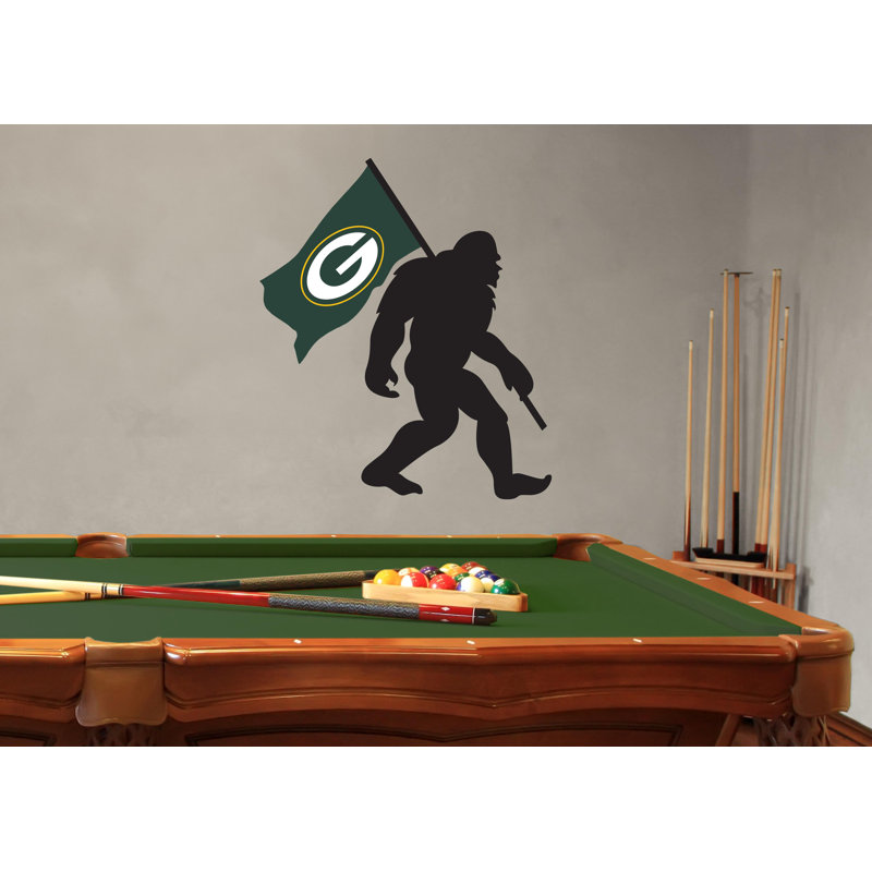 Green Bay Packers Big Foot Wall Decal