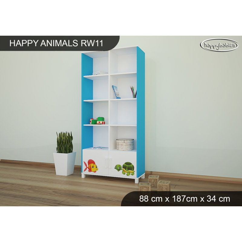 187cm H X 88cm W Animals Kids Cube, Blue