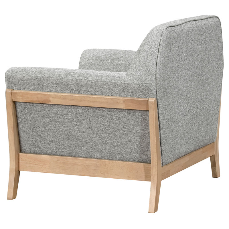 Ensemble de canapé rembourré 3 pièces Vaughn, 3 Pieces: Sofa, Chair, Loveseat
