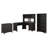 Ozro L-Shape Credenza Desk with Hutch-373897591