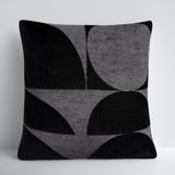 Joshelin Embroidered Cotton Throw Pillow