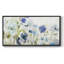 Fleurs sauvages en bleu - Toile tendue avec châssis, prête à accrocher-144235051-144235055