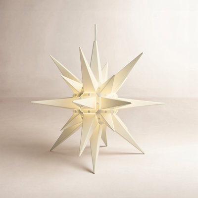 18" H LED Lighted Moravian Star