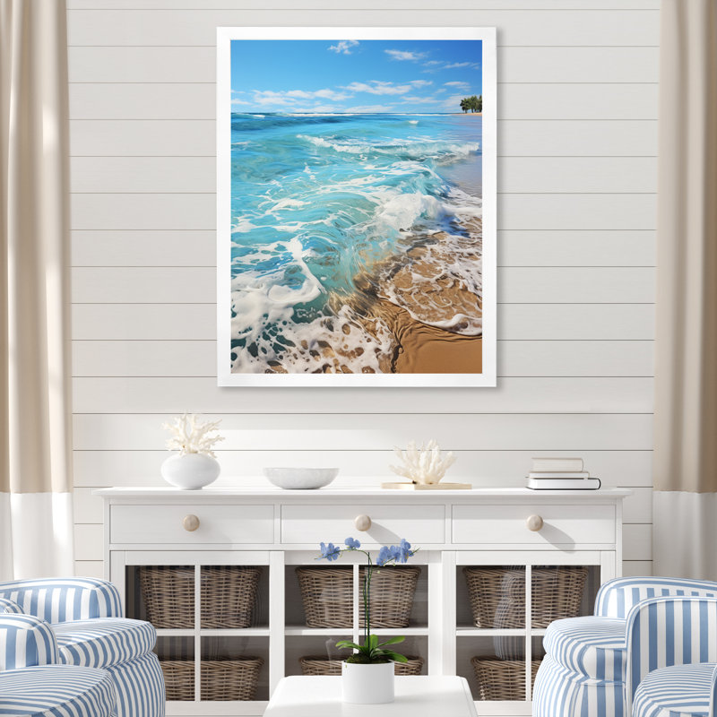 Beach Photo Coastal Reverie V - Nautique et plage, impressions sur toile, H 44 po x l 34 po x P 1,5 po