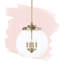 Lustre sphérique unique à 4 lumières Mid-Century-1356410887