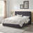 Modern Upholstered Platform Bed Frame With Headboard-1070436225-1070436223