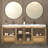 Monterey 83.8" Freestanding Bathroom Vanity with Reinforced Acrylic DOUBLE Sink-966546327