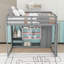 Lit mezzanine en bois avec armoire ouverte et tablettes-1670905200-1670905202