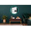 Huldar Glass Flat Wall Mirror