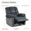 Fauteuil inclinable manuel standard de 35,5 po de largeur-1551590495