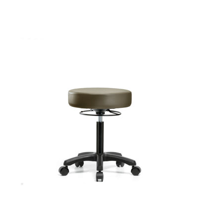 Adjustable Height Ergonomic Lab Stool with