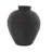 Lulubelle Metal Handmade Wrapped Pot Decorative Black Vase