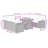 Vidaxl Garden Sofa Set Black