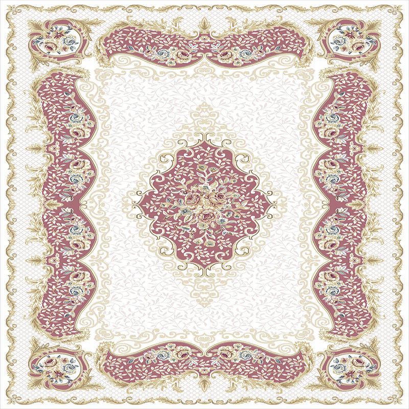 Stylish Hall Carpet 2.6 x 9.8 Feet - 100% Polyester, 0.04 in Pile Height | Antibacterial, Non-Slip PVC Felt Dot Underside | Machine Washable, 3D Digital Print | Perfect for Home Entryways & Living Spaces
