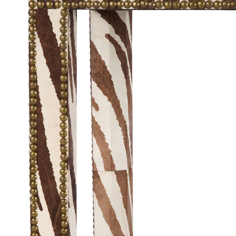 Zebra Console Table