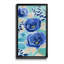 «Blue Modern Garden II», peinture sur toile encadrée-631358086-631358084
