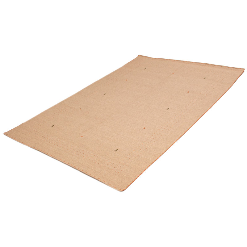 Tapis brun clair Kashkuli 7 pi 10 po x 11 pi 0 po Gabbeh