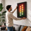 Light Spectrum Modern - Framed Print-1989599723-1989599722