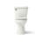 Cimarron 1.28 GPF Water Efficient Elongated Two-Piece Toilet (Seat Not Included)-51403902-51403898