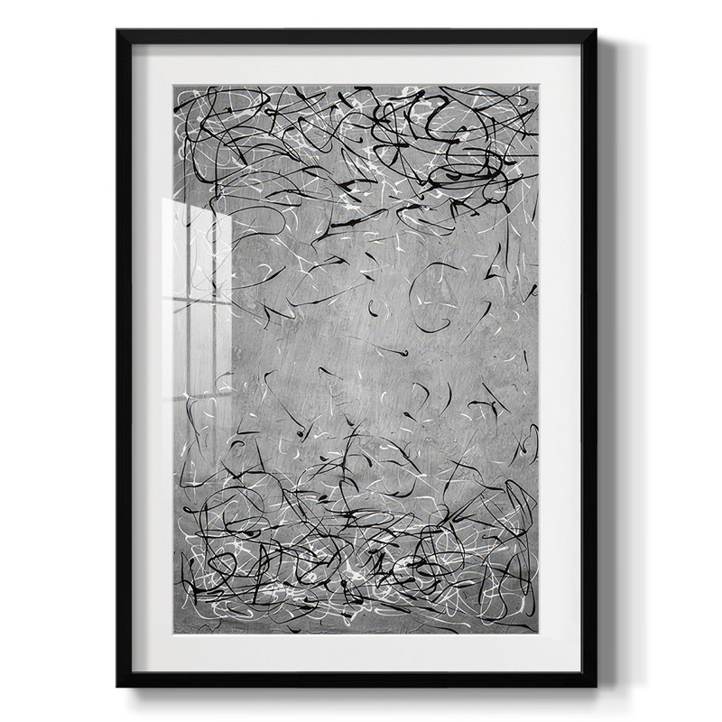 Counterpoise I - Impression encadrée, Noir, H 28,5 po x l 20,5 po