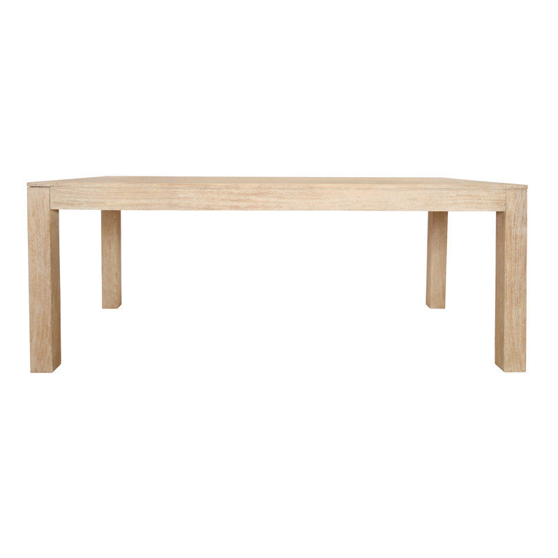 Covington 79" Rectangular Dining Table, Brushed Natural