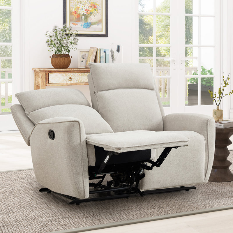 Causeuse inclinable 59,5 po, Beige