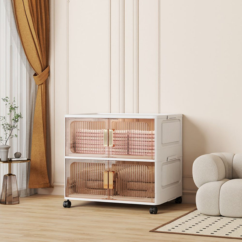 Collapsible Storage Bins With Lids