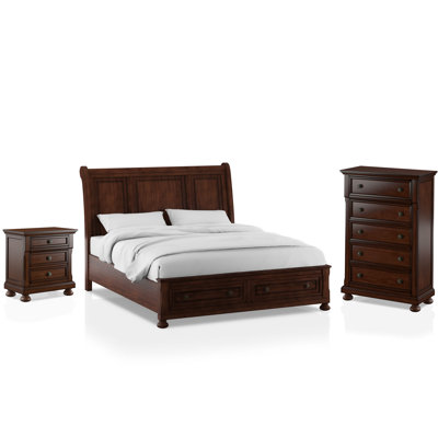 Ensemble de chambre à coucher configurable standard Sherlene