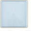 Ensemble de 7 assiettes à dessert 7,75 po et assiettes en plastique bleues carrées de 10 po avec bordure dorée 80 personnes-99046025