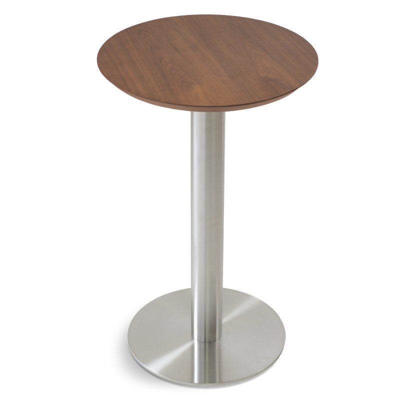 Table de salle à manger Tango, Poli, 42,5 po H x 32 po L x 32 po l, Noyer
