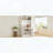Compact Kitchen Pantry Buffet with Foldable Workstation-48522192
