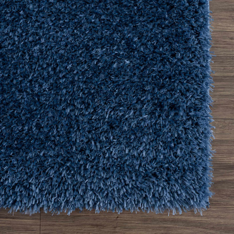 Basics by Wayfair™ Solid Shag Area Rug, Rectangle 7'10" x 10'