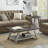 Tevis 3-Piece Wood Coffee Table with Shelf-834649708-834649498