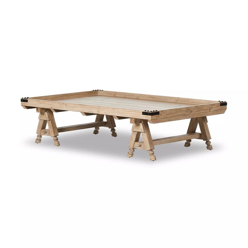 Aonan Coffee Table, Natural Pine