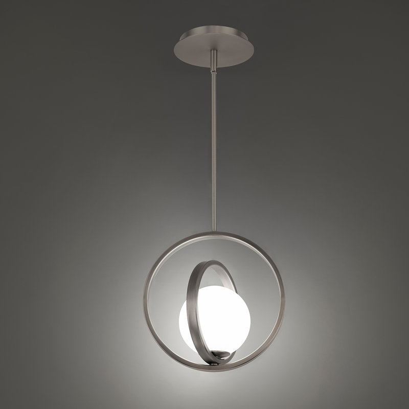 Ellington 1 - Light LED Pendant, Brushed Nickel