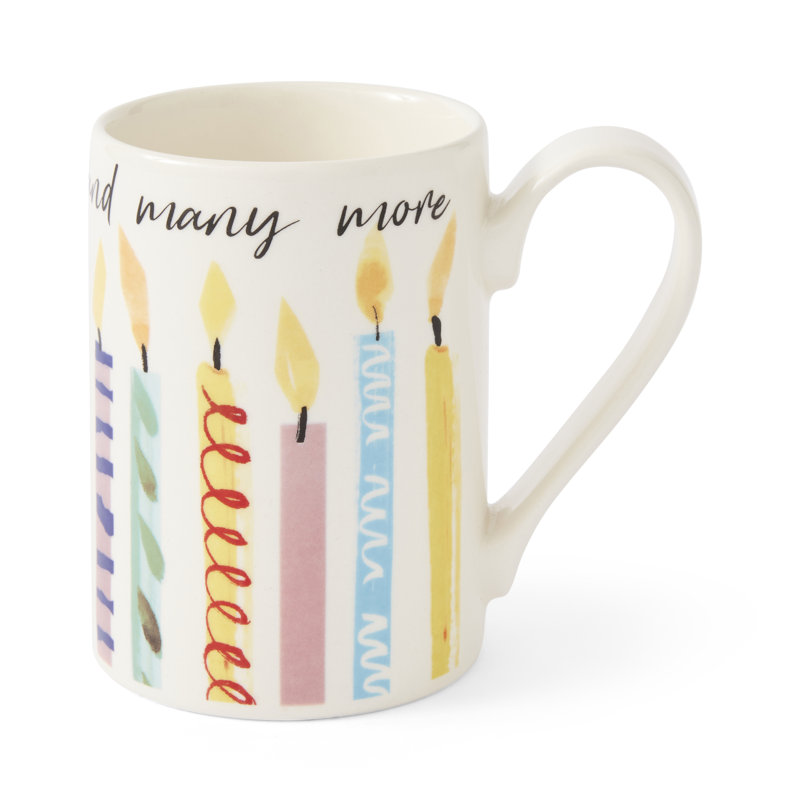 Portmeirion, Mug Meirion - Happy Birthday Candles Tall Mug