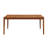 Catellini Extendable Bamboo Solid Wood Dining Table